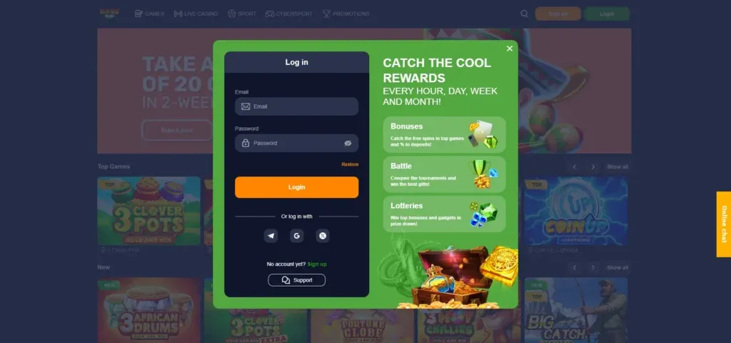 BassWin Casino Registration and Login